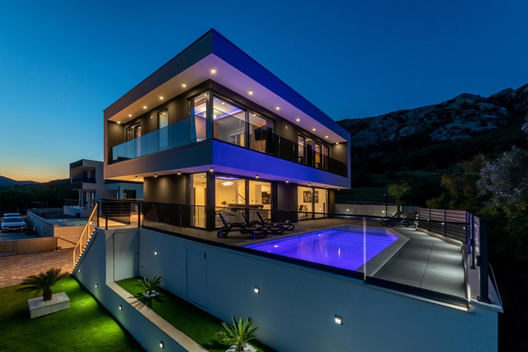 Villa Bellezza Draga Bascanska Exterior photo
